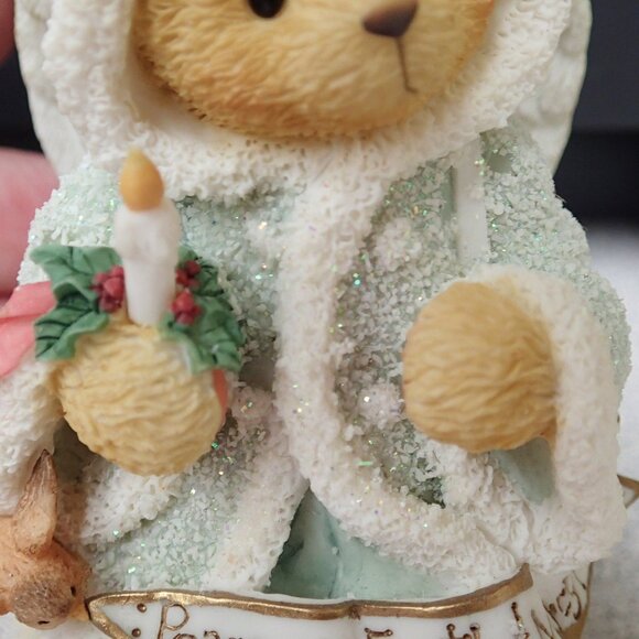 Cherished Teddies Angela "Peace on Earth and Merry Mild" Angel Figure - Picture 3 of 8
